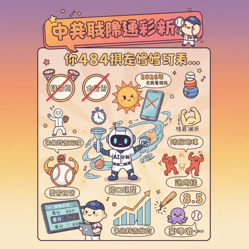 運彩分析必學：讓分盤、大小分搭配AI預測最準